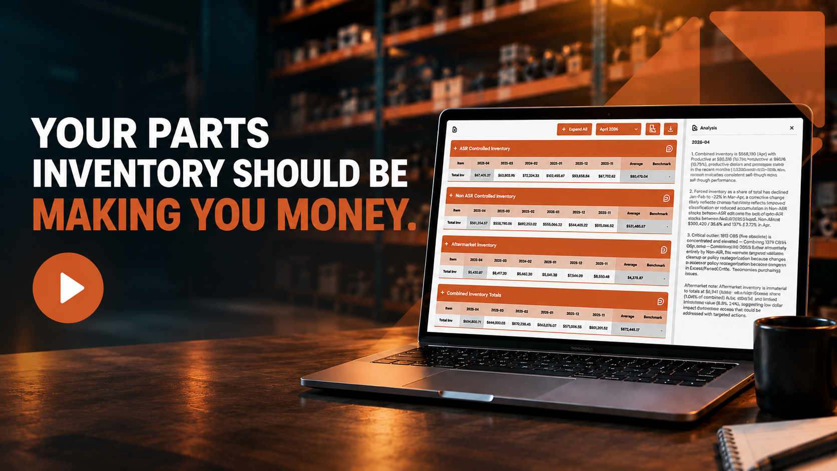Your Parts Inventory Should Be Making You Money