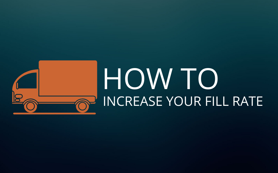 Are you looking at your Fill Rates within different Sale Areas?