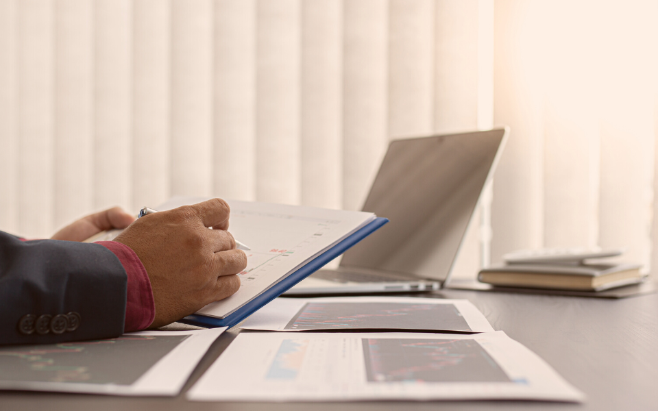 Comparing sales versus receipts