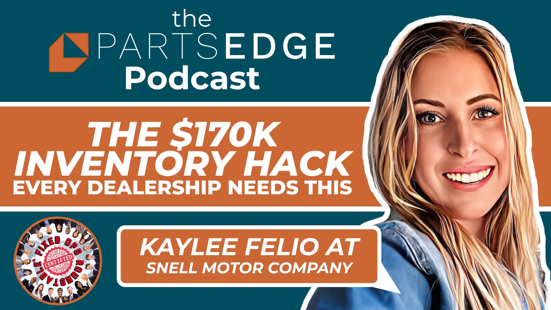 The Fixed Ops Roundtable Pop-up Event @ Snell Motor Company | PartsEdge Brought Efficiency Back to the Counter